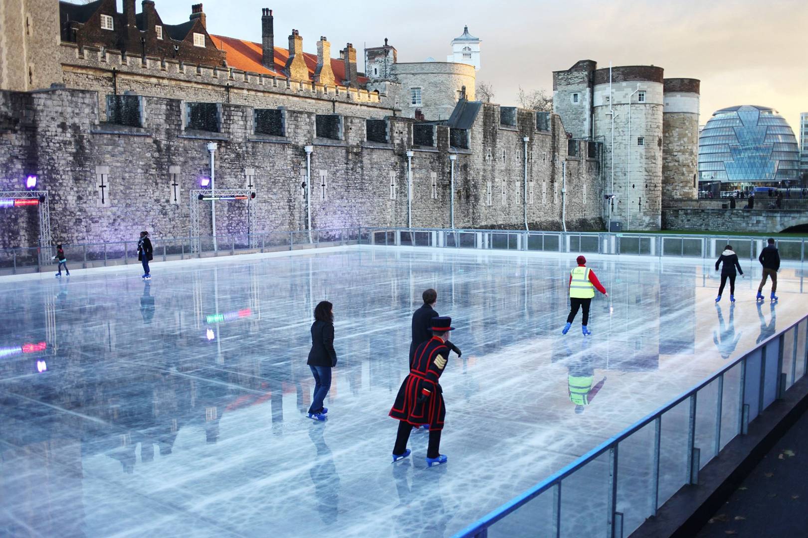 Onde patinar no gelo em Londres